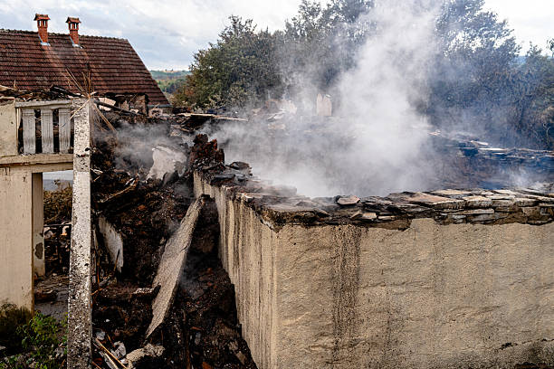 Professional Fire Damage Removal technician working in Edgewater, MD